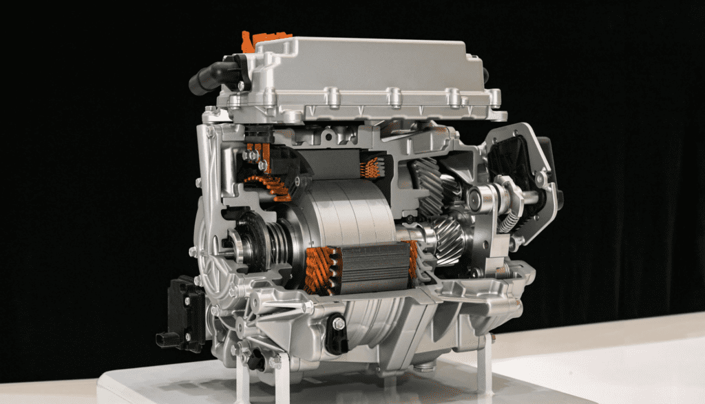 Hyundai Mobis develops 160 kW EV drive system with 16% higher specific power and 20% volume reduction