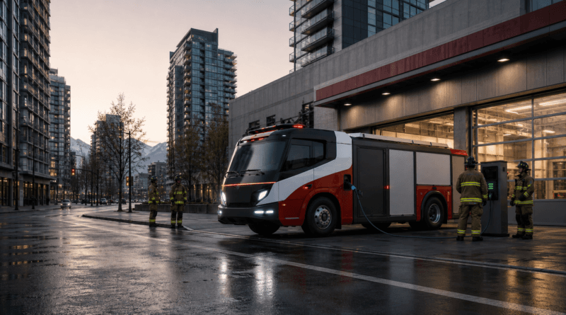 Electric Fire Trucks Are Spreading, But They Lag Buses, Garbage Trucks, & Drayage Fleets