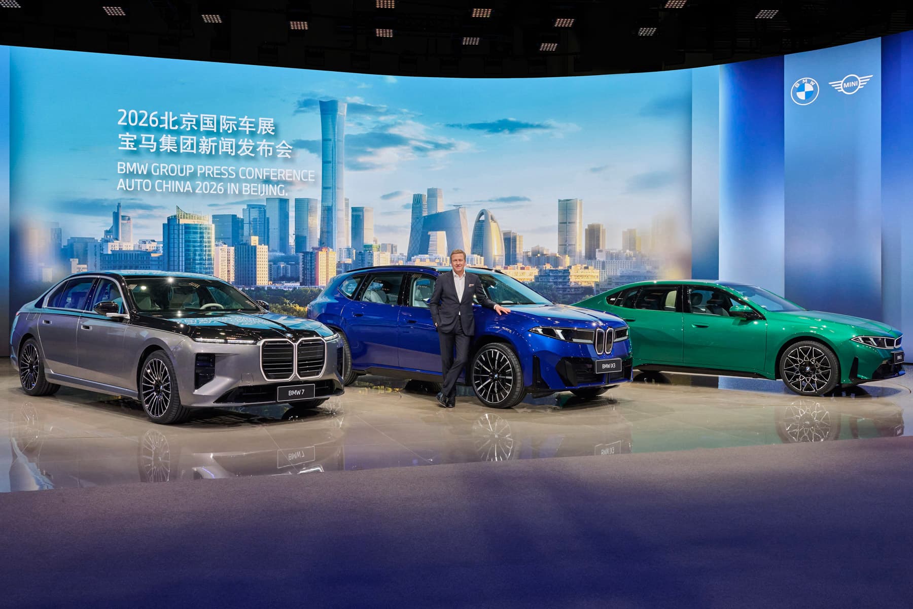Auto China: BMW unveils long-wheelbase versions of the iX3 and i3